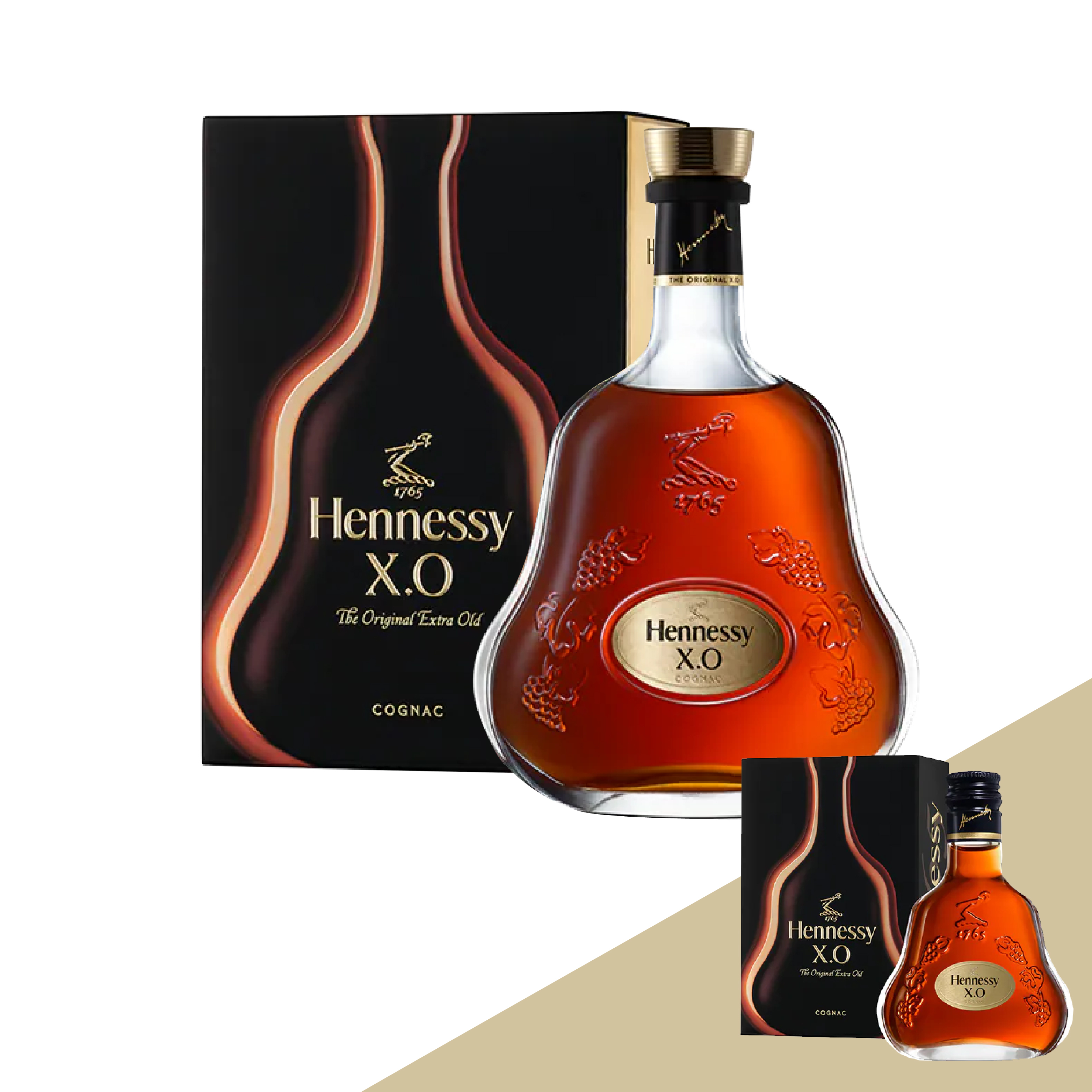 軒尼詩 X.O. 700ml + 軒尼詩 X.O.酒辦 50ml