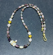 0120GZ33-舒俱來SU-sjl404多彩玉髓項鏈（A33）