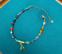 0120GZ34-舒俱來SU-sjl462多彩節節高升手鏈（A34）