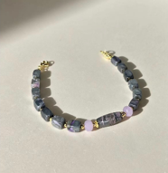 0120GZ38-舒俱來SU-sjl194綠舒桶珠手鏈（A38）