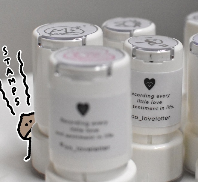 寫情書的人．光敏印章 共七款