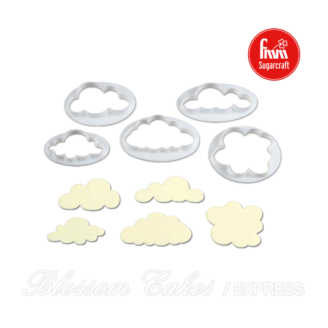 FMM Fluffy Cloud Cutter Set of 5