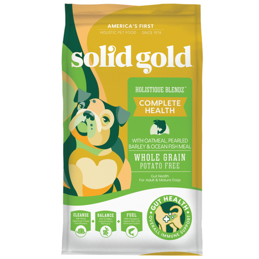 Solid Gold 素力高 抗敏減肥成犬糧 24LB (4lb X6)
