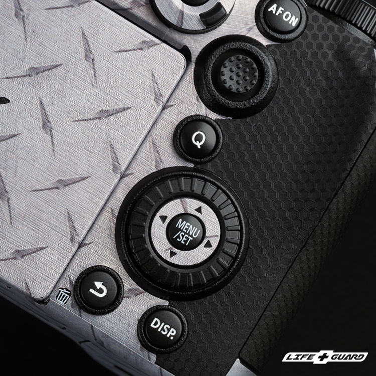 Panasonic LUMIX DC-S1RM2 / S1RII 貼膜質感特寫，LIFE+GUARD 專機專屬設計開版