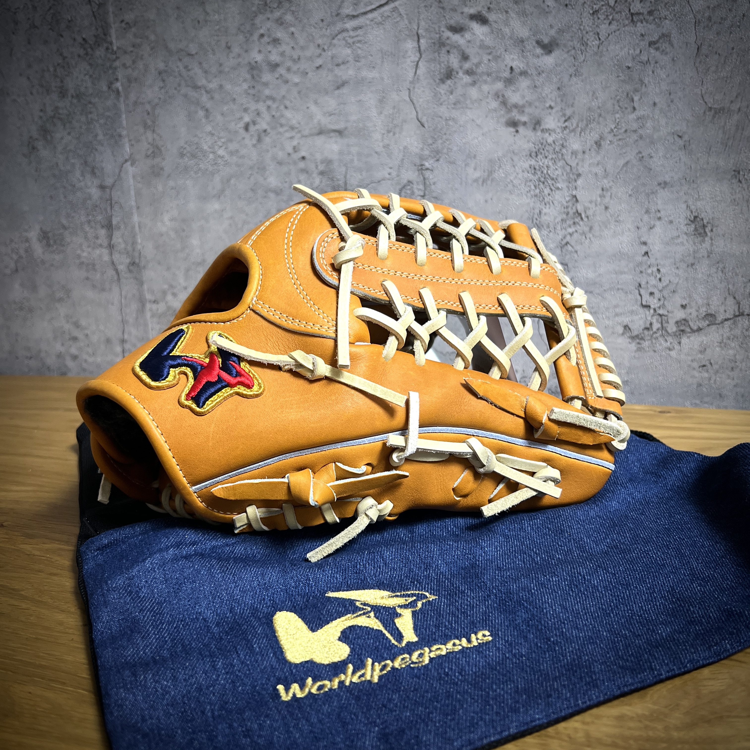 12.4吋 獨角獸 北海道和牛 硬式 外野 經典棕色 WGK5FPUT92 西島刻印