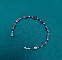 0120GZ47-舒俱來SU-sjl479桃紅青金石手鏈（A47）