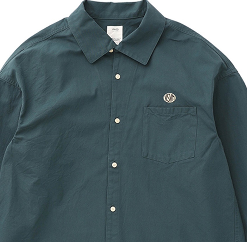 RE-STOCK: VISVIM PALMER SHIRT L/S - GREEN PRE ORDER ITEM (預訂中)