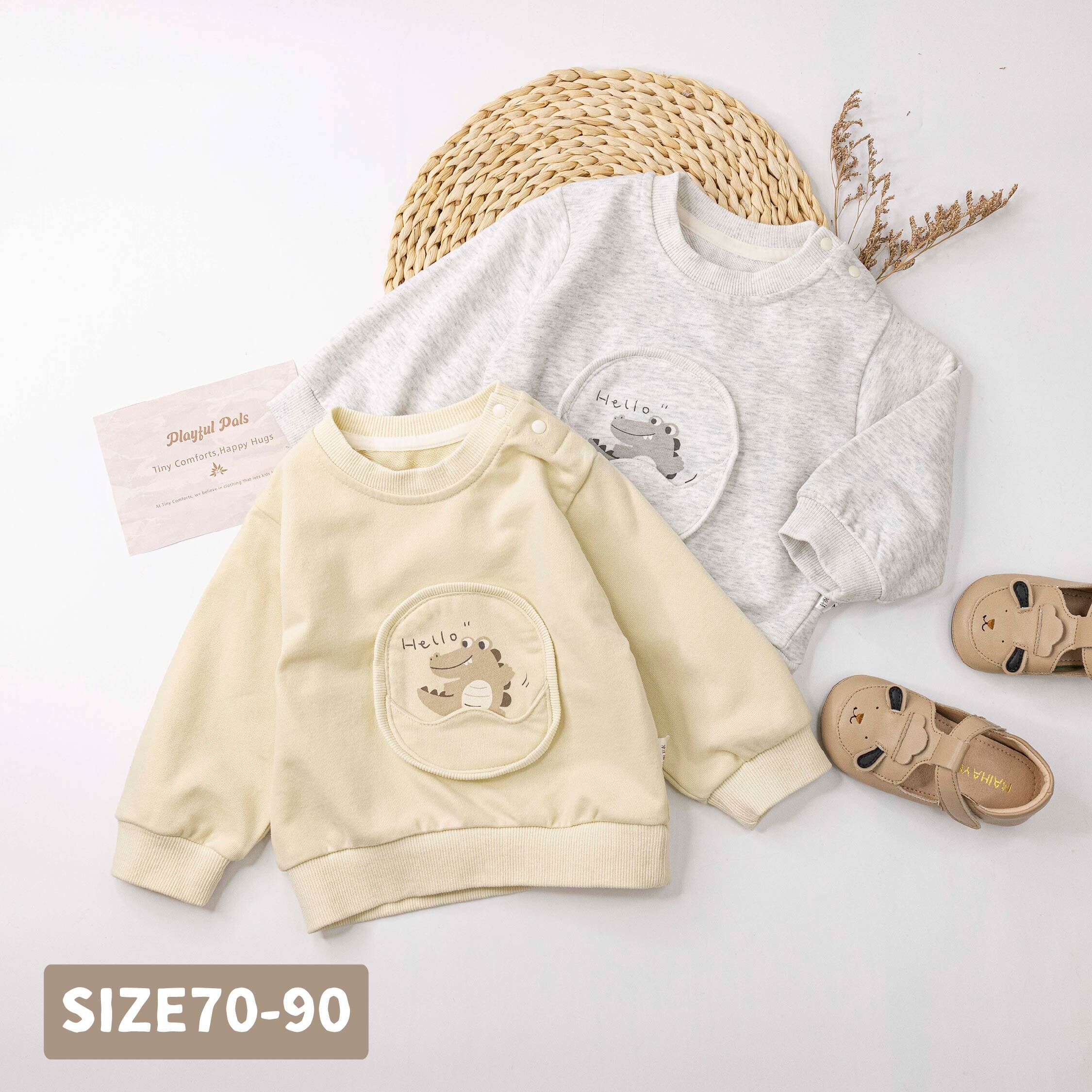 【H55940】Hello鱷魚躲貓貓上衣＊二色