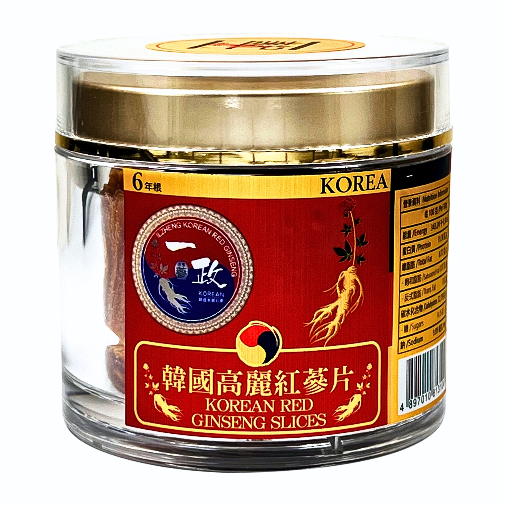 韓國高麗紅蔘切片(3両裝)