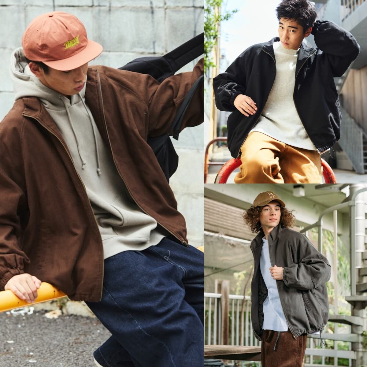 預購┃FREAK'S STORE 寬版 立領 鋪棉 水洗 重磅 飛行外套