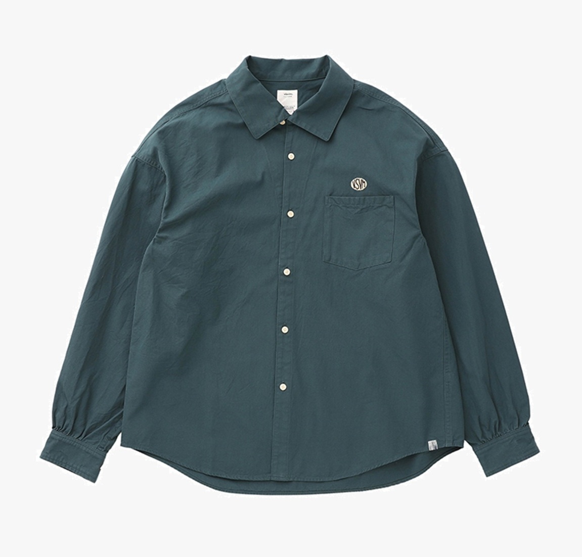 RE-STOCK: VISVIM PALMER SHIRT L/S - GREEN PRE ORDER ITEM (預訂中)