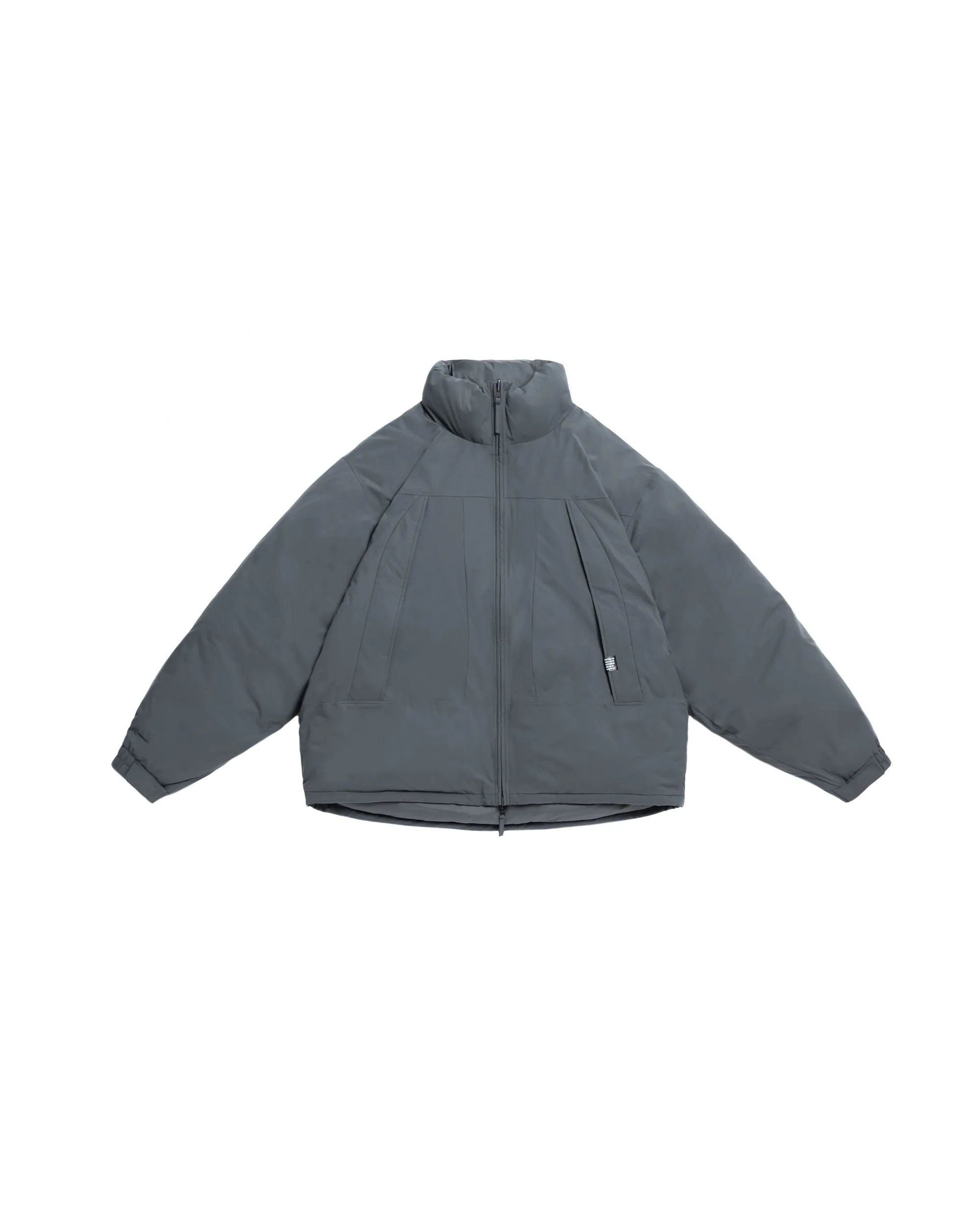 PERSEVERE REVERSIBLE INSULATED DOWN JACKET - DEEP BLUE-GREY