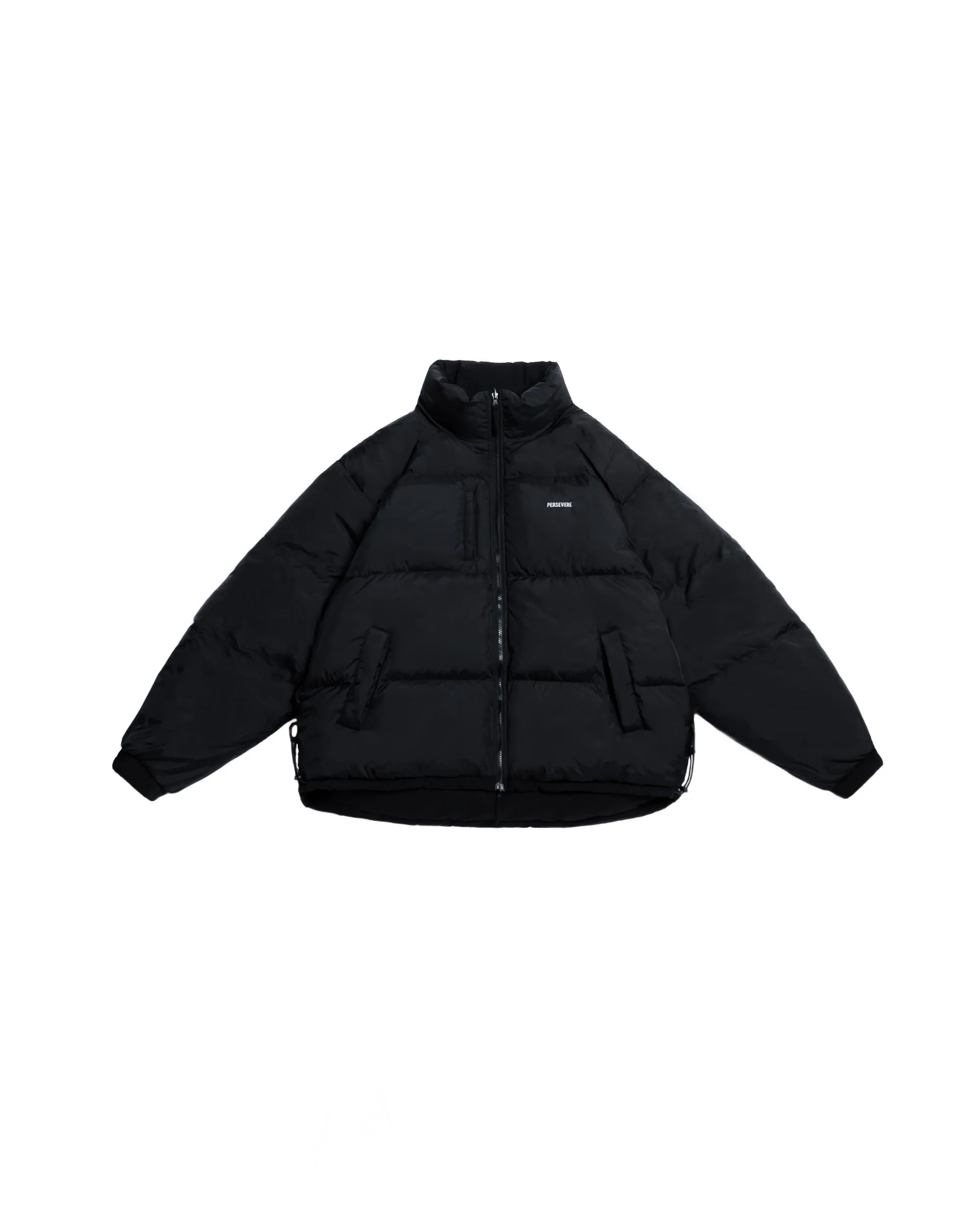 PERSEVERE REVERSIBLE INSULATED DOWN JACKET - BLACK