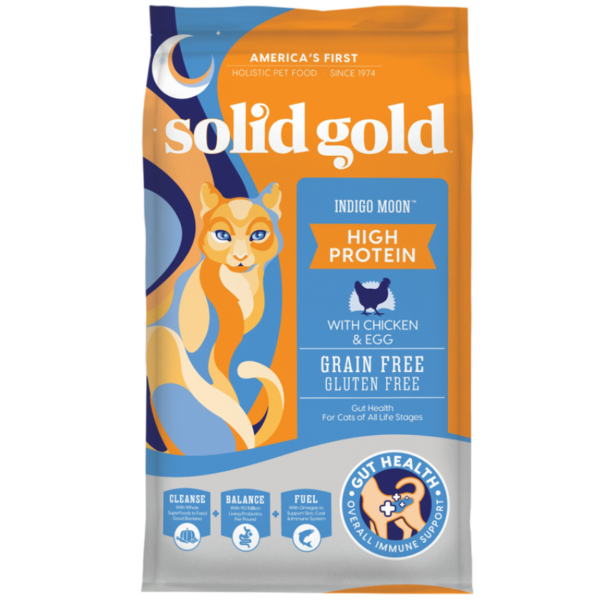 Solid Gold 素力高 無穀物雞肉抗敏全貓糧 6LB (3LB X 2包)