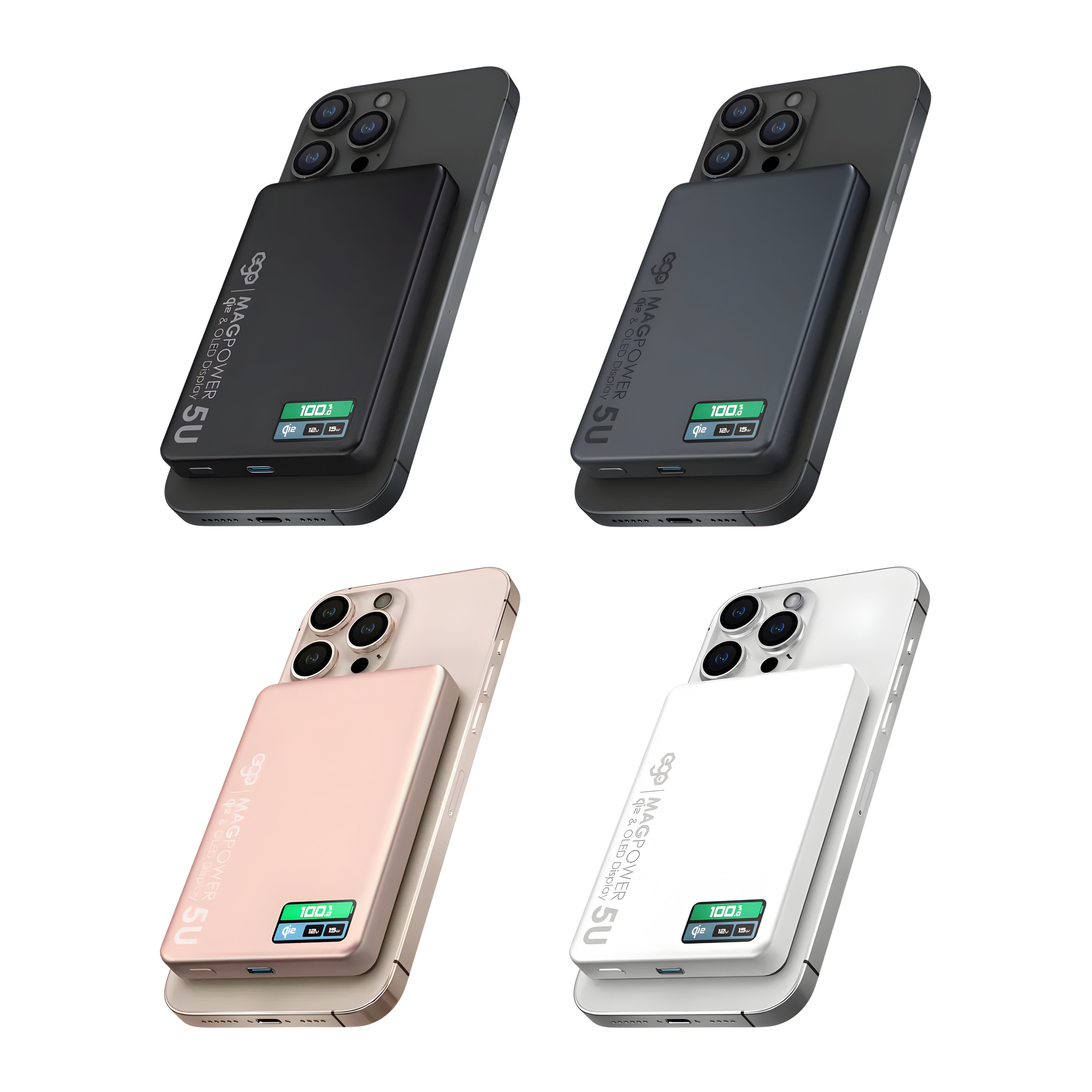 EGO MagPower 5U QI2 10000mAh 外置電 (3C認證版)