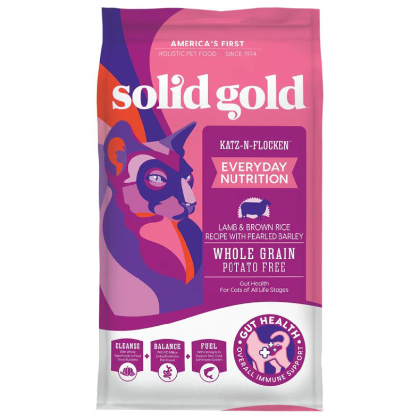 Solid Gold 素力高 全年齡優質貓糧 12LB