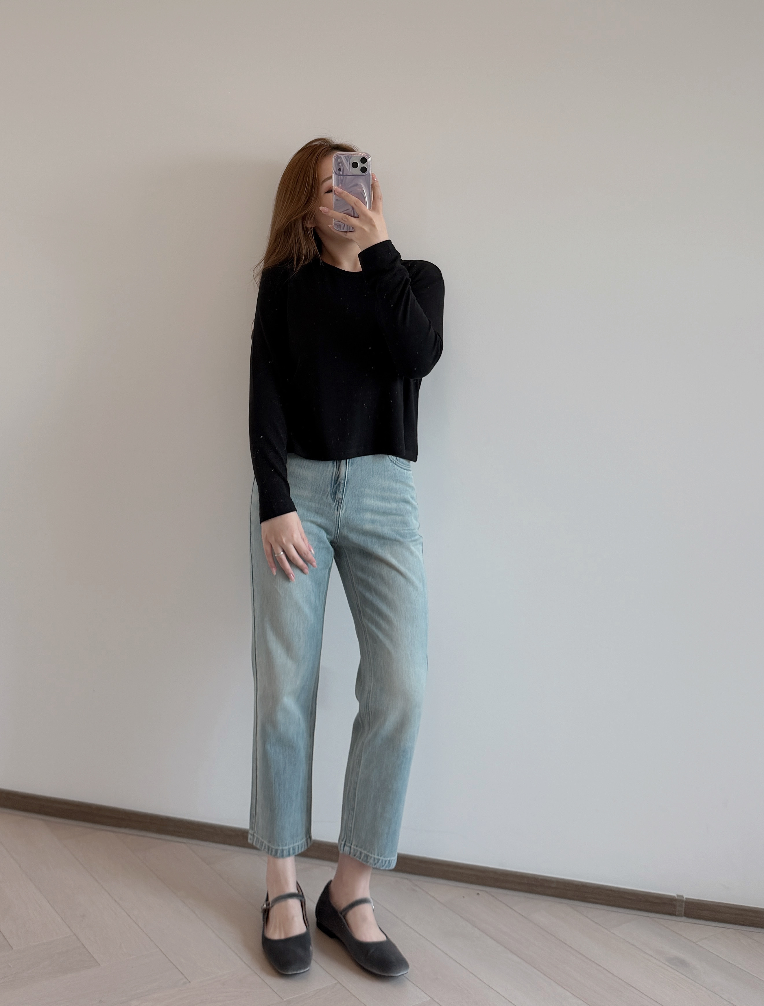 現貨 7300 New 必須包色! 圓領極軟糯親膚Top