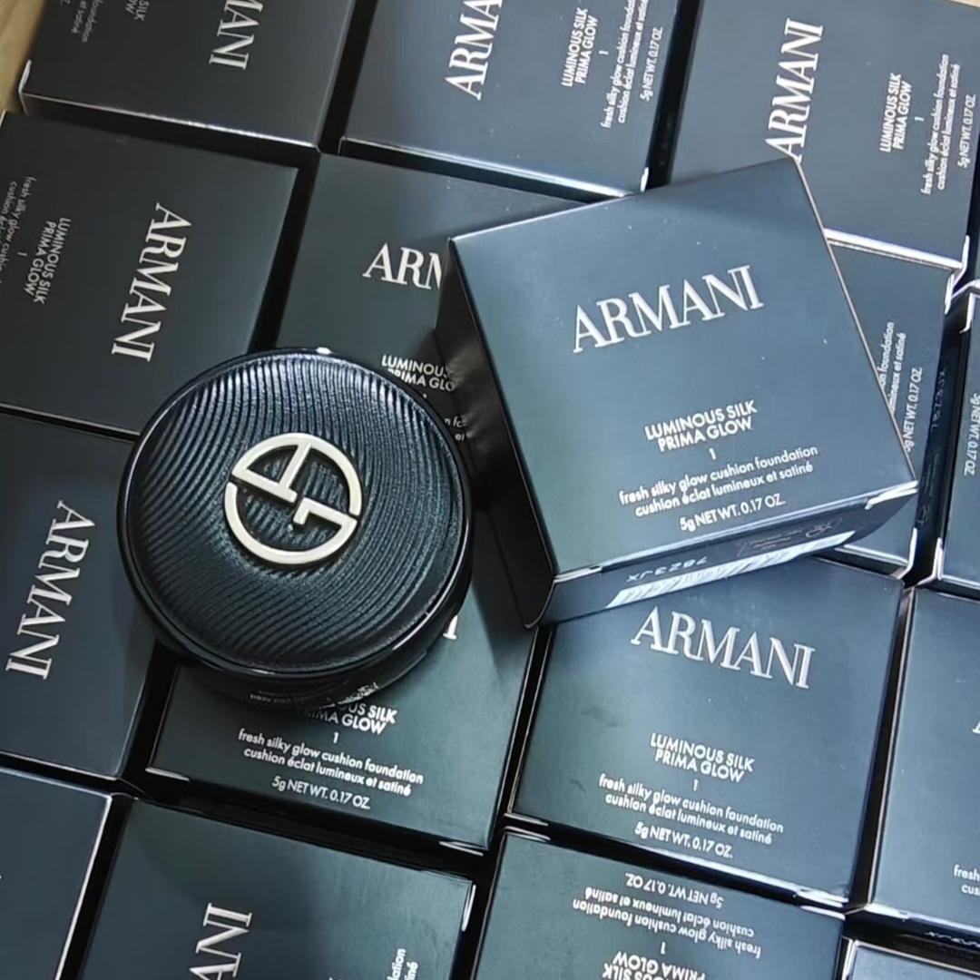 Giorgio Armani GA 亞曼尼 訂製奢潤緞光氣墊粉餅 5g