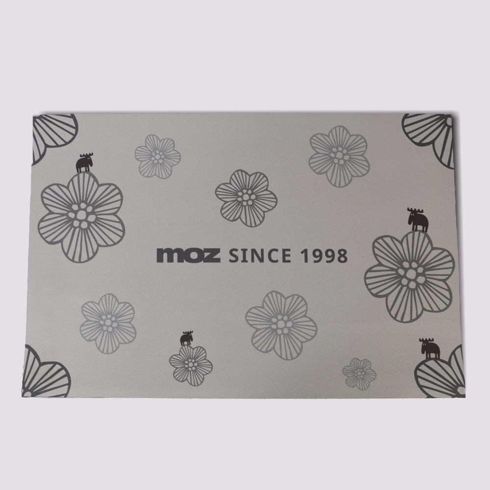 速乾軟式硅藻防滑地墊- 花鹿(灰)