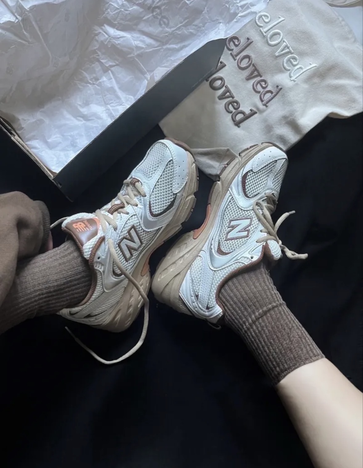 代購-niko and ... x  New Balance NB 530 復古美拉德 聯名款 男女同款   MR530NI