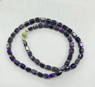 0120GZ62-舒俱來SU-SJL056絲絨帝王紫項鏈（A62）