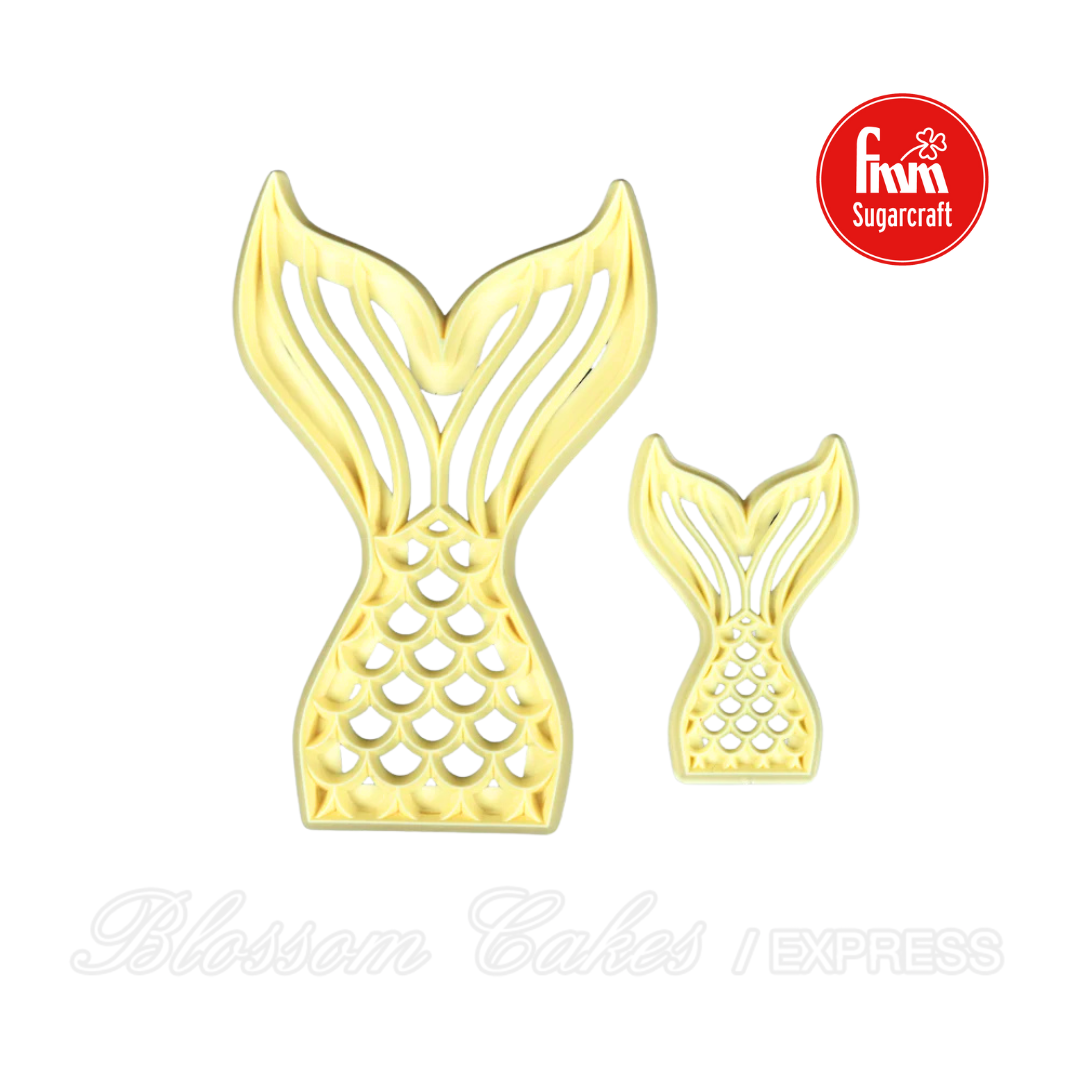 FMM Mermaid Tail Set of 2 Cutters