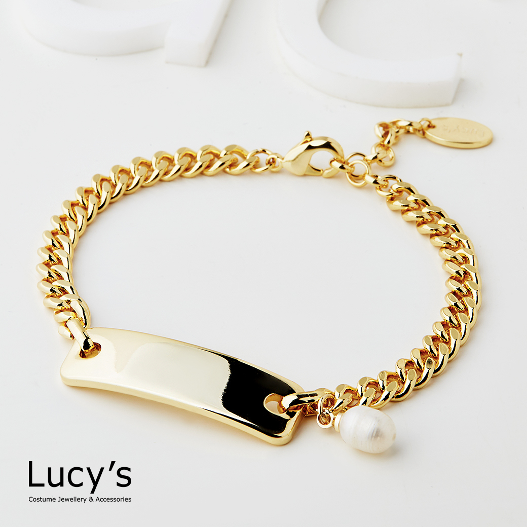 珍珠鏡語 手鍊 (二色) (125703/125704)