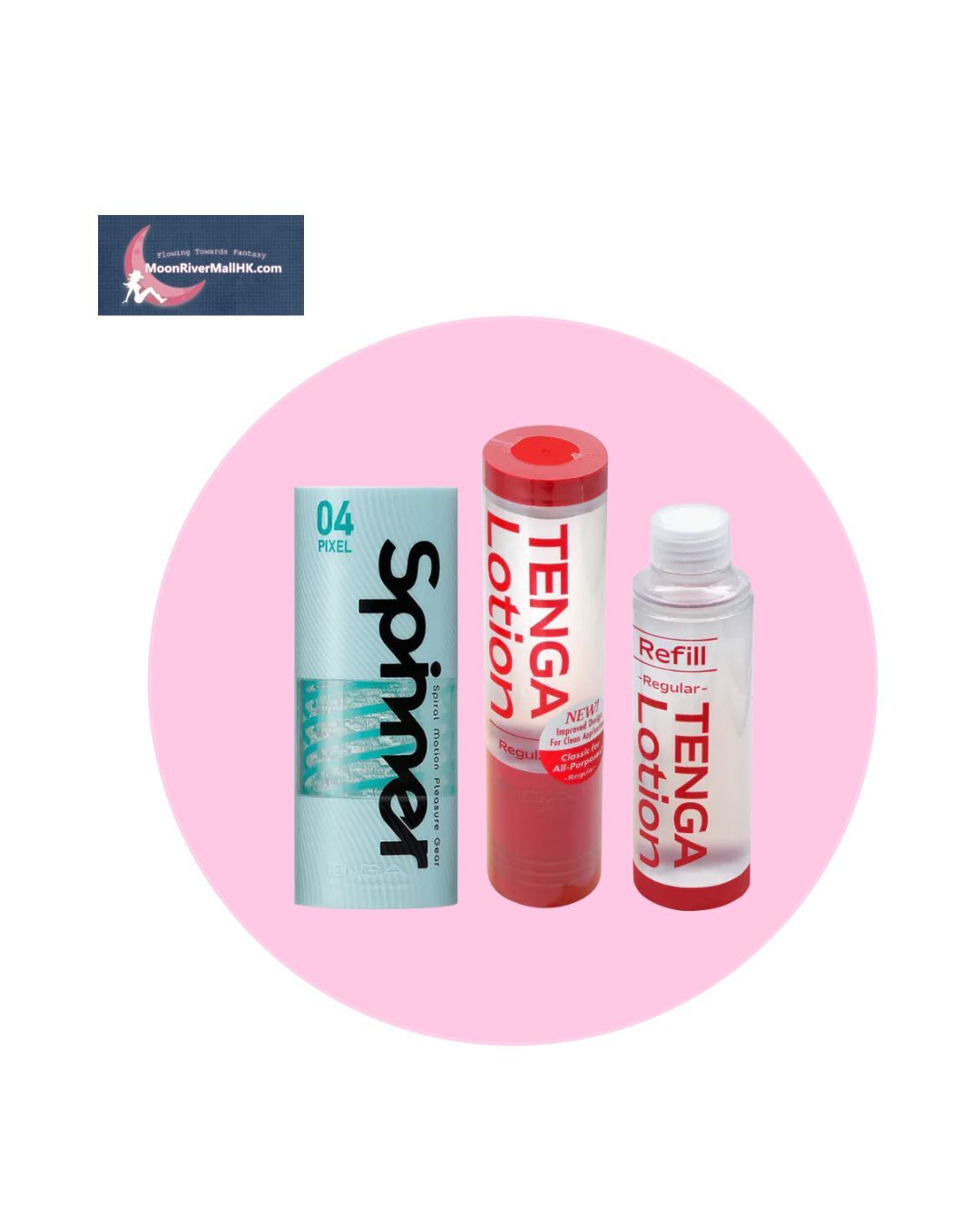 TENGA Spinner 04 迴旋梯 & 潤滑劑 x 2支