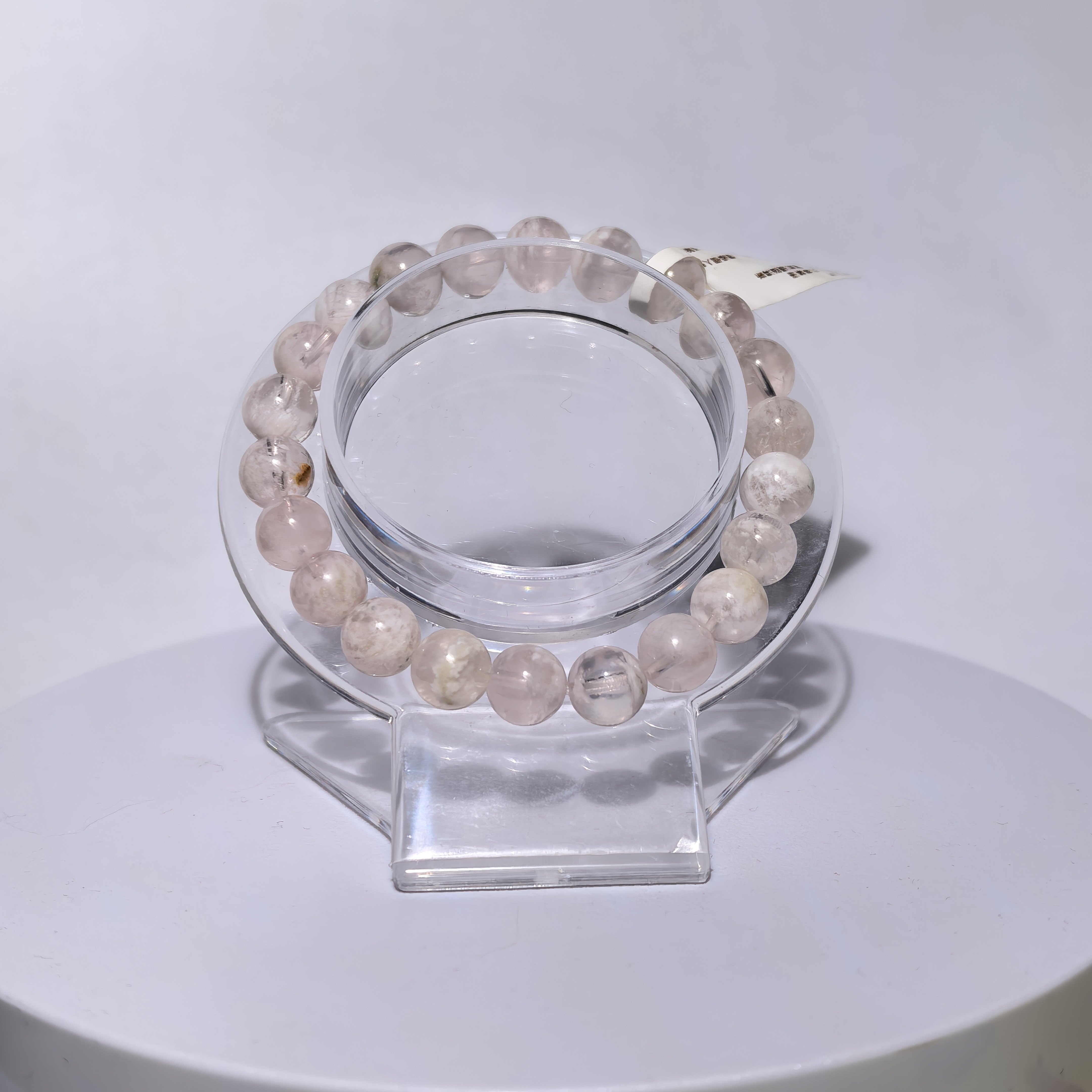 粉雪花幽靈手串8m CH1711