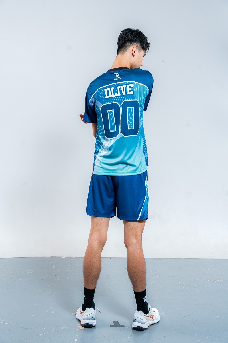 昇華圓領排球服 - 韻律泳