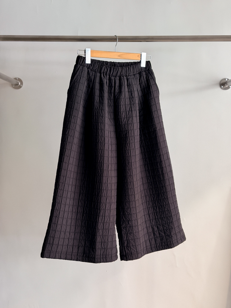 1213九分保暖鋪棉寬褲