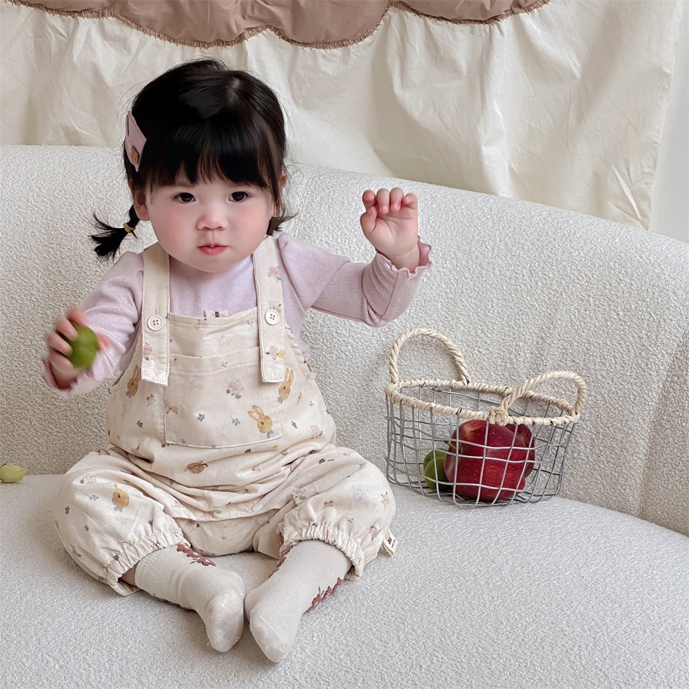 動物花園吊帶褲套裝(73-100)