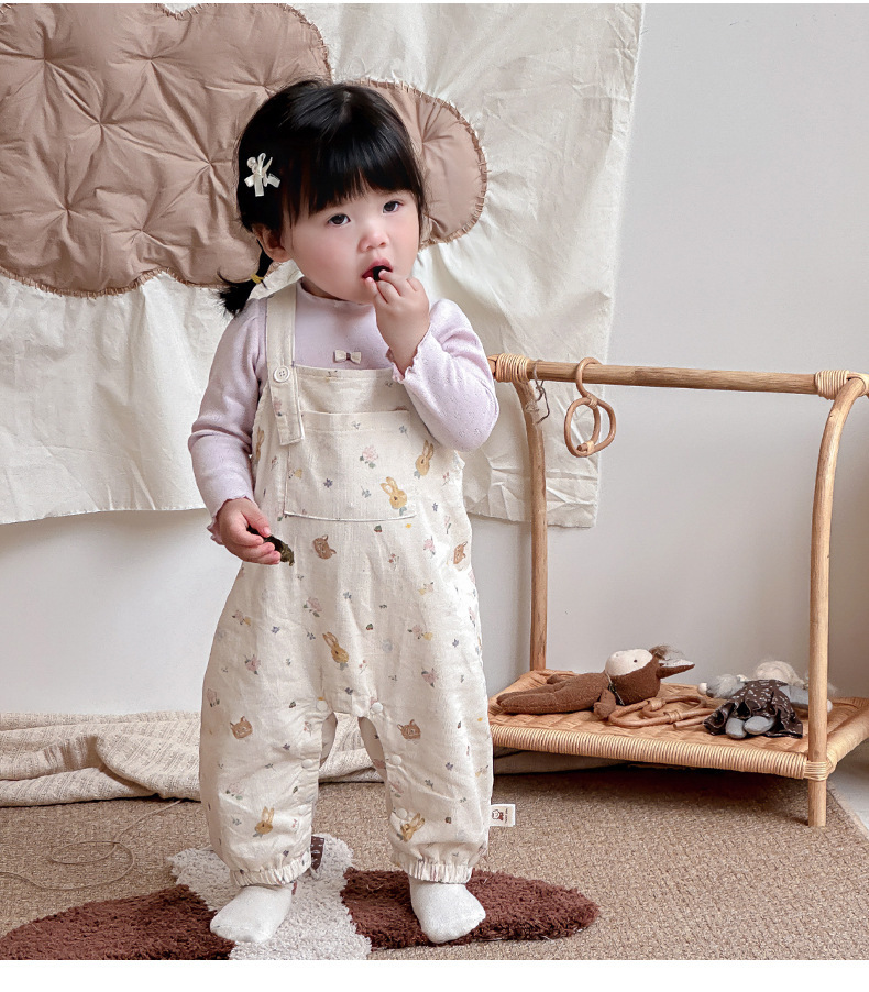 動物花園吊帶褲套裝(73-100)