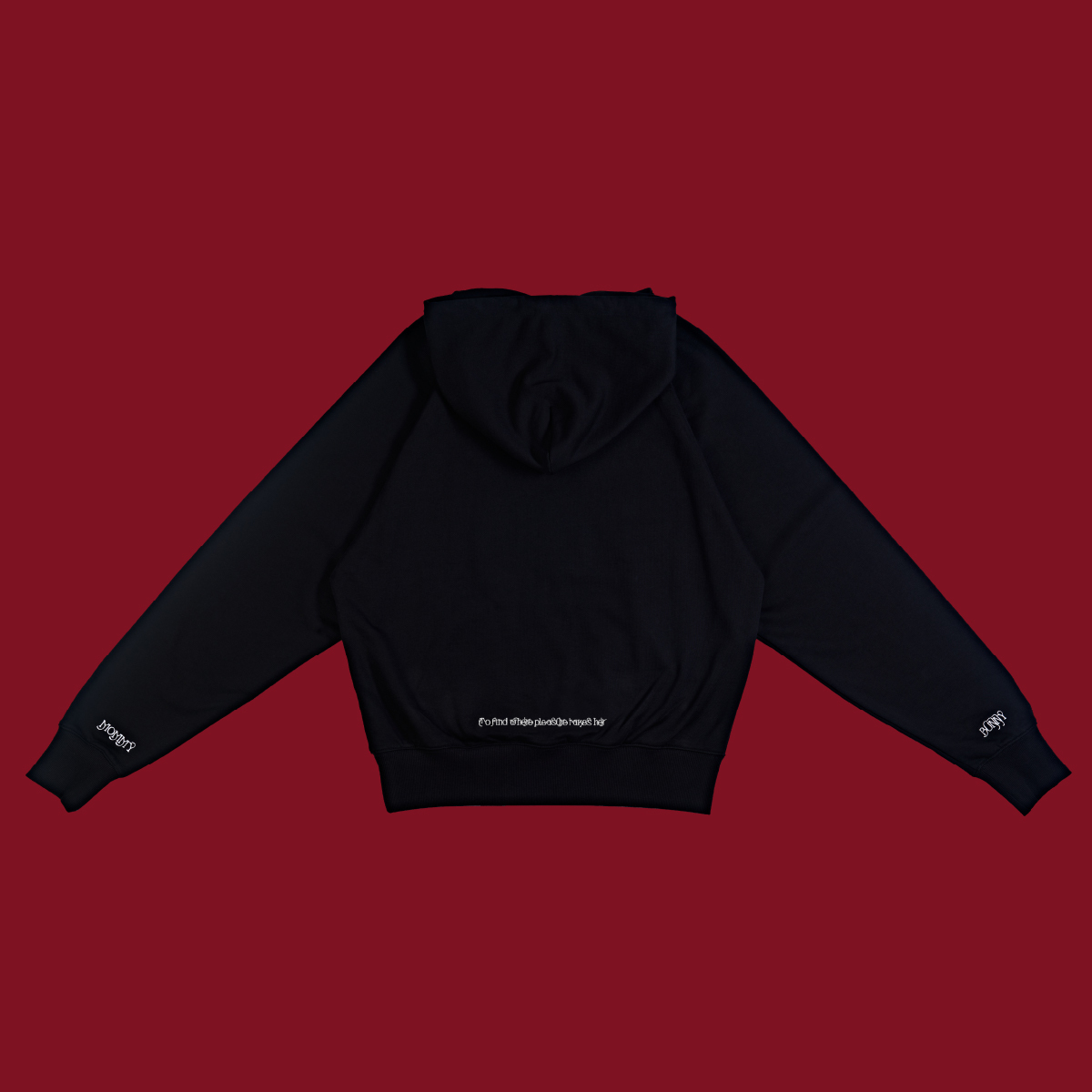 臍帶相連連帽衫