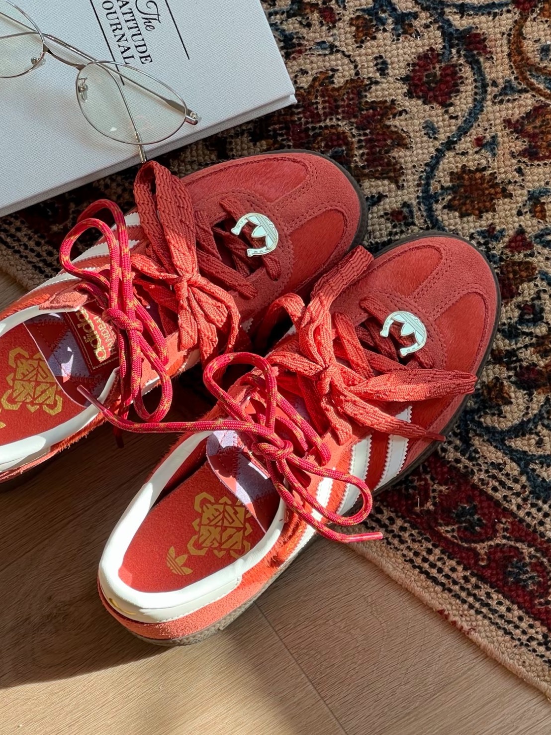 ADIDAS HANDBALL SPEZIAL CNY馬年限定 紅 馬蹄鐵扣