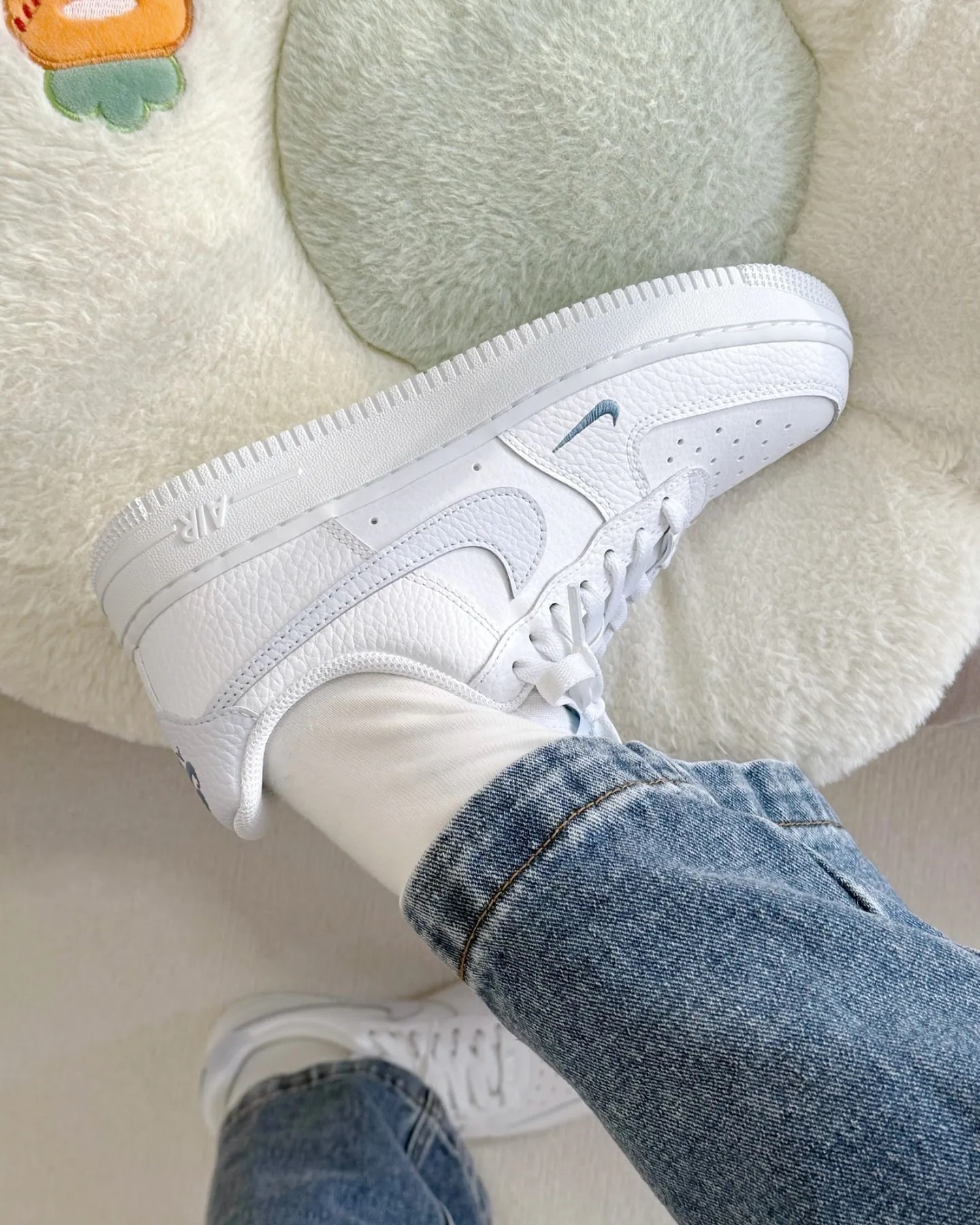 (預訂) Nike Air Force 1 Low - Baby Blue Mini Swoosh