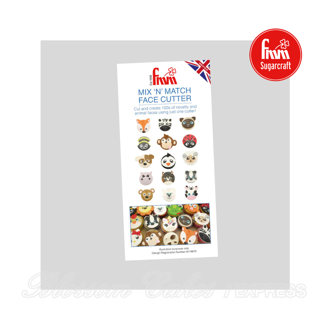 FMM Mix N Match Animal Faces Cutter