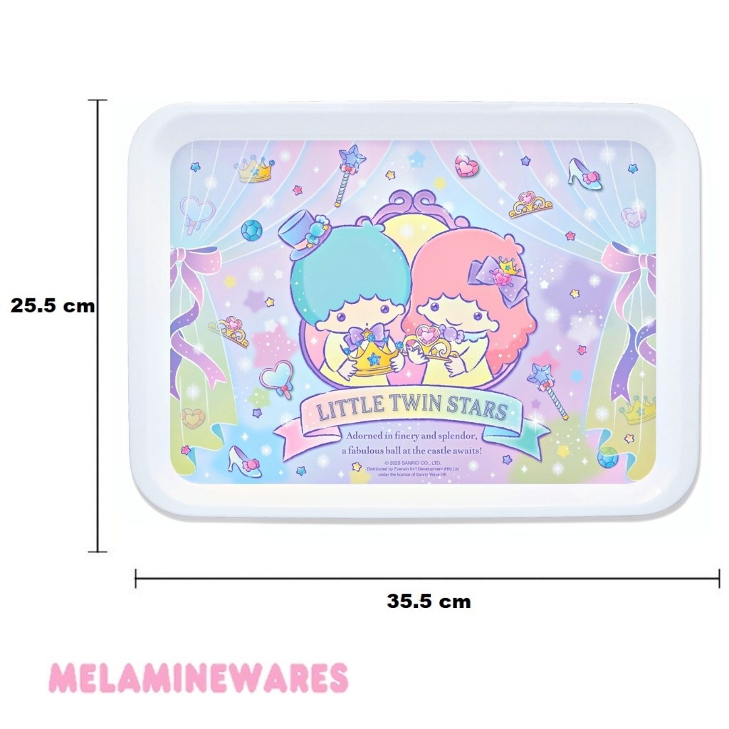 雙星仙子 Sanrio 托盤(大)科學瓷)