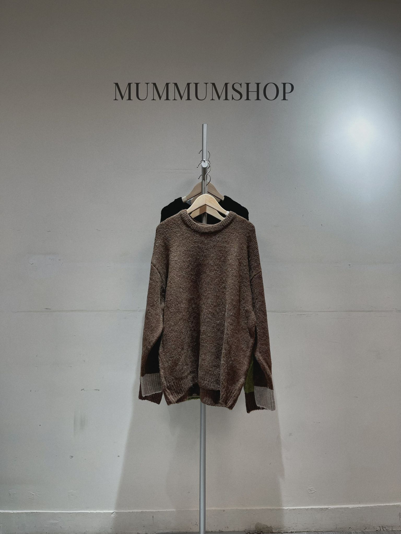 0213120/撞色手袖拼接冷衫/50/48/27