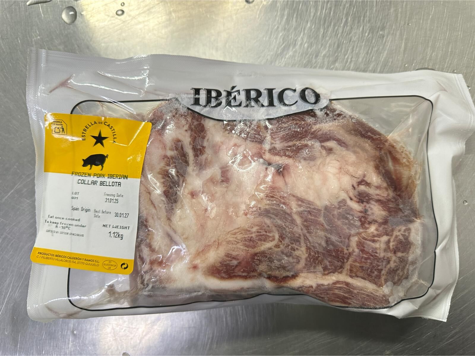 【急凍貨】Iberico 西班牙伊比利亞星黑毛豬梅肉 1.49kg