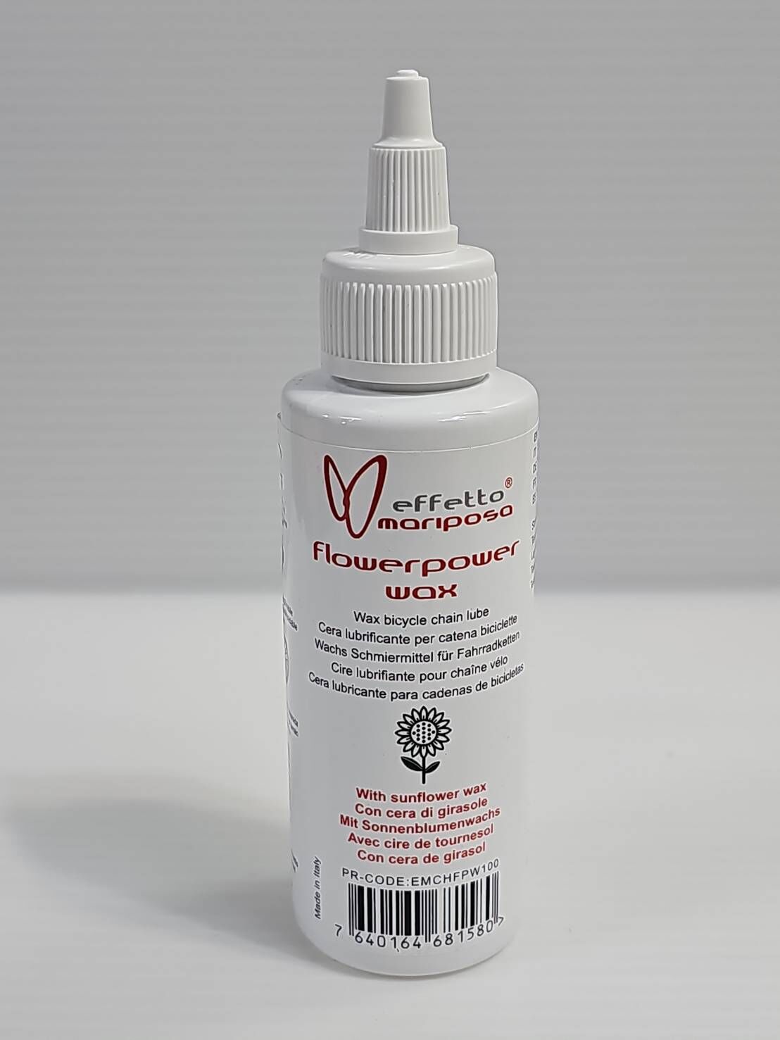 Effetto Mariposa 花之力 100ml (小瓶) 自行車鏈條蠟 蠟性鏈條油 鏈條腊 超過50%的蠟含量 約450~650km使用