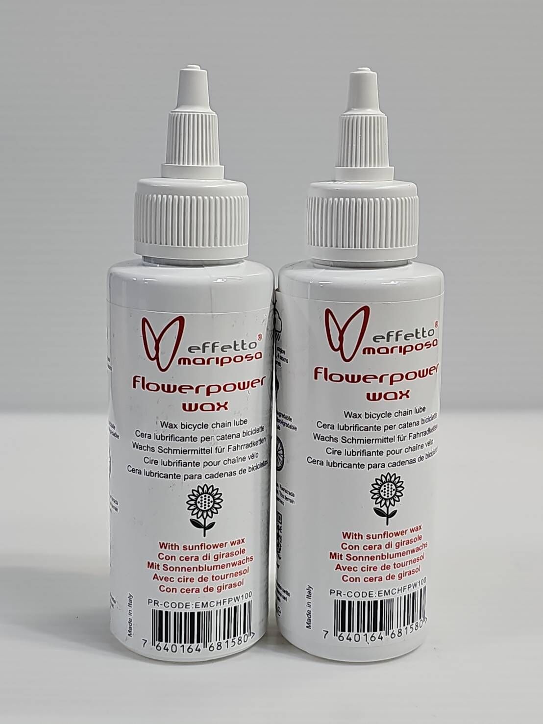 Effetto Mariposa 花之力 100ml (小瓶) 自行車鏈條蠟 蠟性鏈條油 鏈條腊 超過50%的蠟含量 約450~650km使用