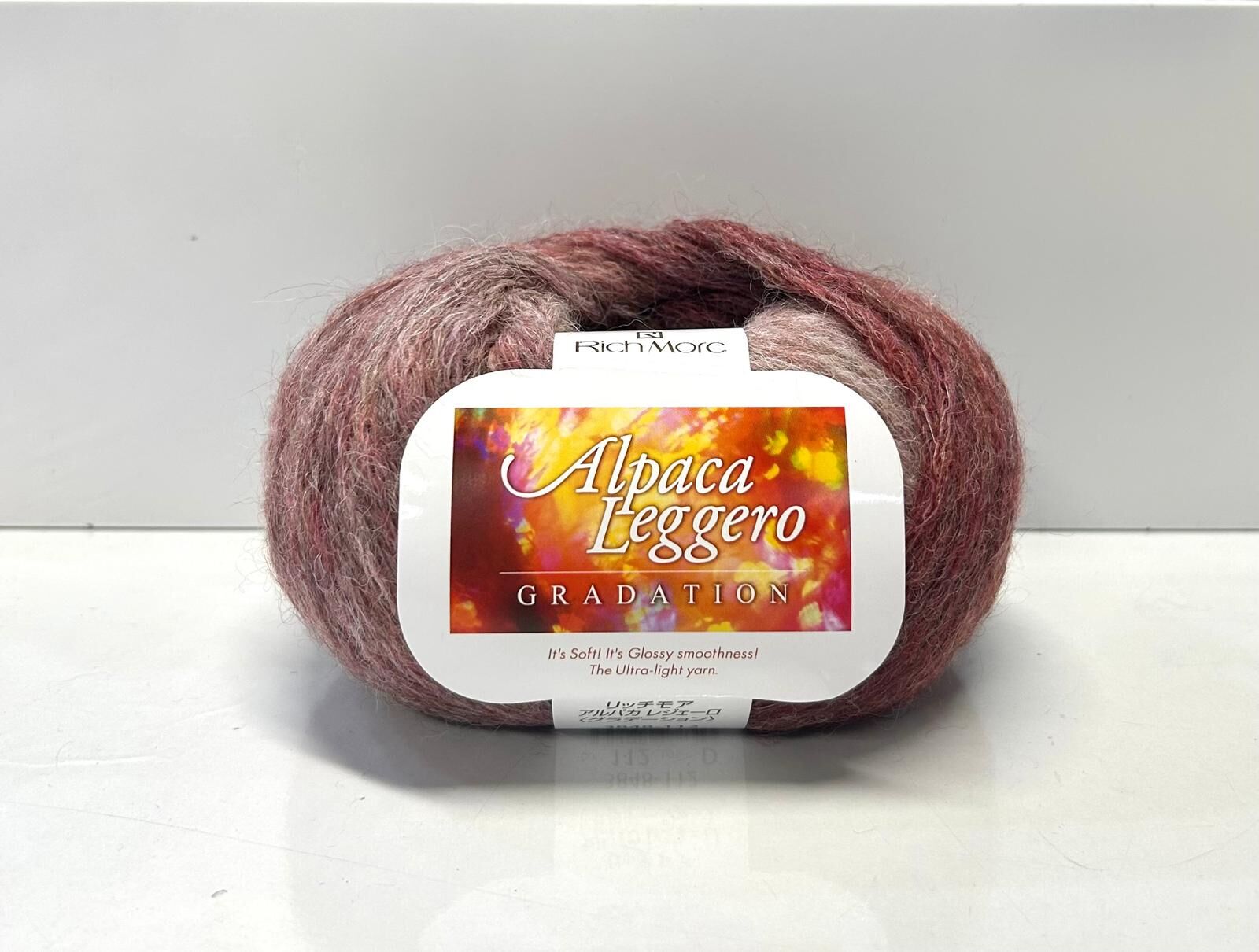 ! New！Alpaca Leggero 漸 變 羊 駝 毛 線