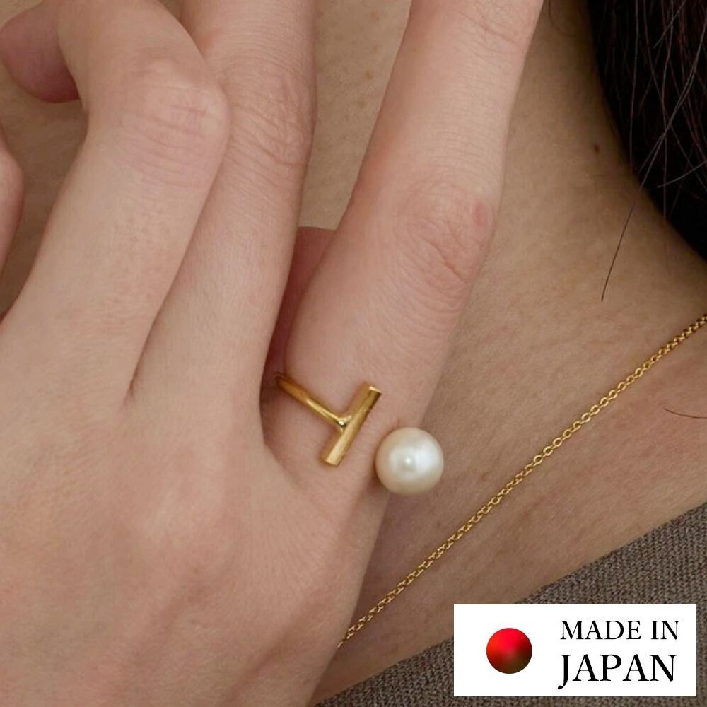 【預購】JN012006 Melody Accessory 珍珠開口戒指