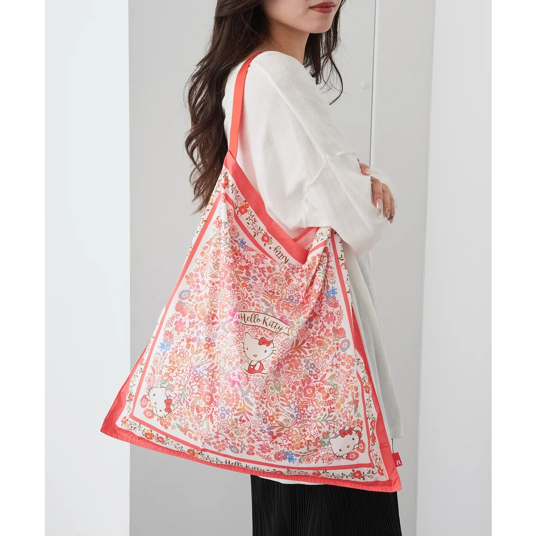 26038-KT Sanrio Hello Kitty × ROOTOTE TABLO 50 托特包 紅色 #JP-RT26