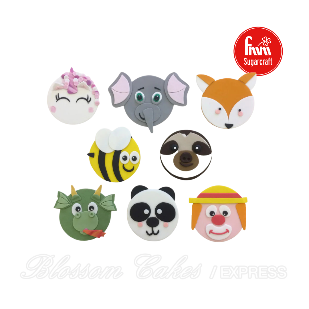 FMM Mix N Match Large Animal Faces Cutter