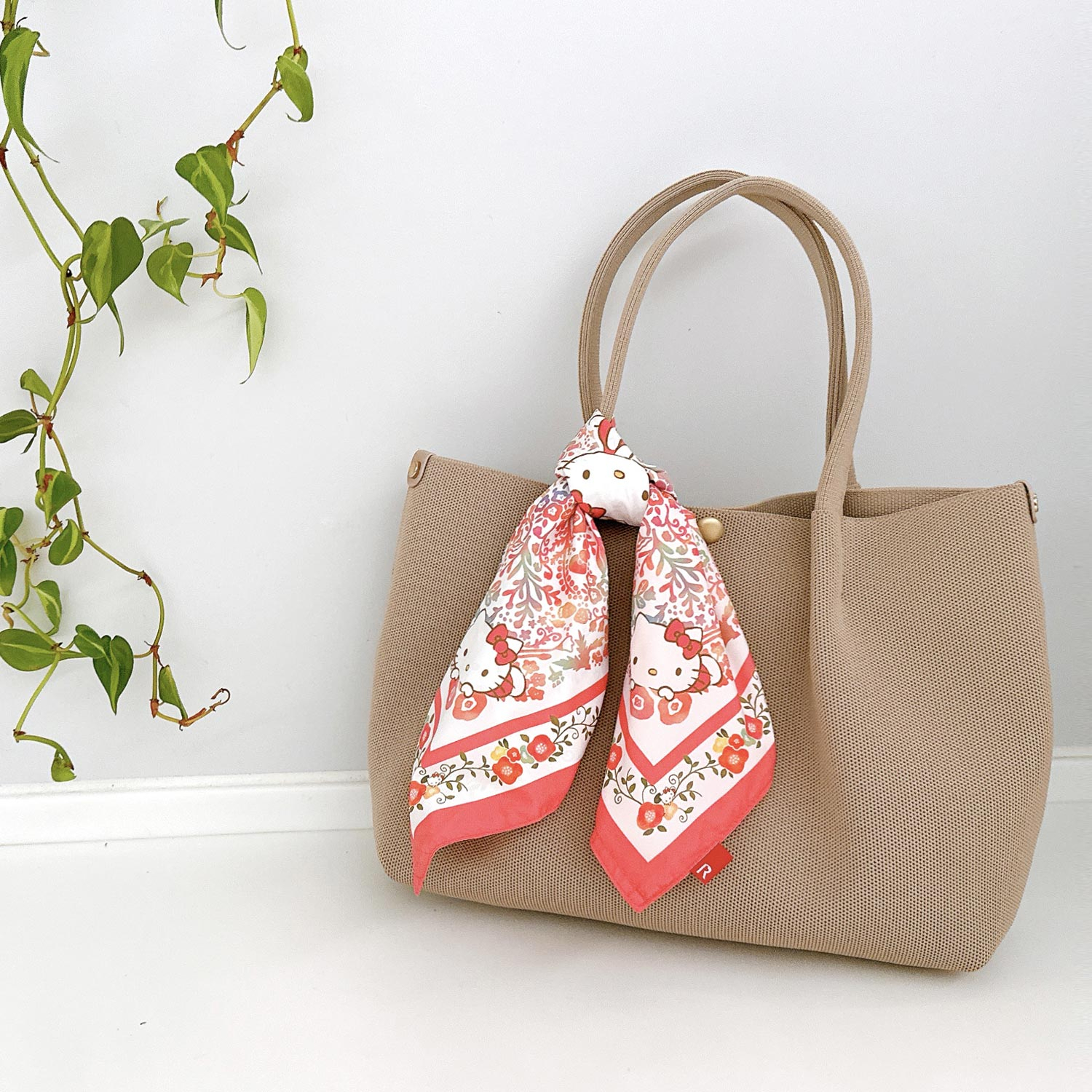 26038-KT Sanrio Hello Kitty × ROOTOTE TABLO 50 托特包 紅色 #JP-RT26