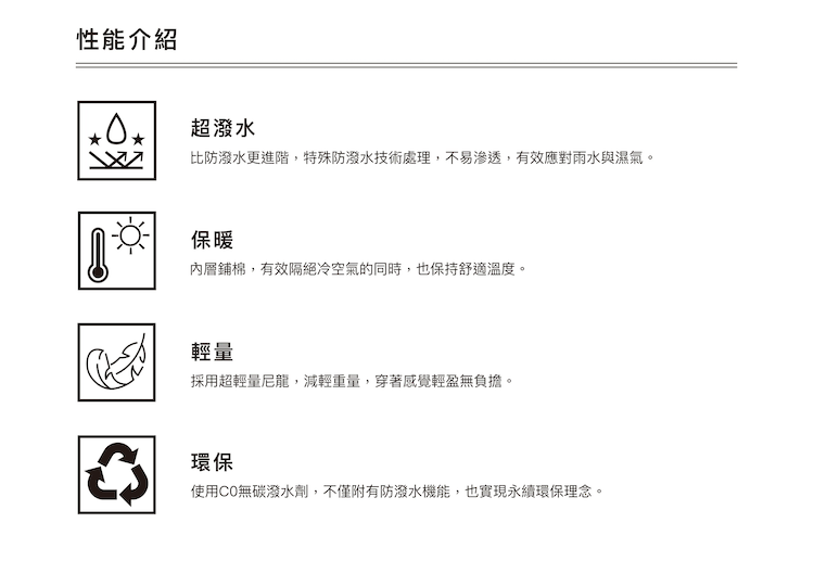 【HORSEFEATHERS】HERMON 中性超潑水科技羽絨外套-SEEK系列_INTRO