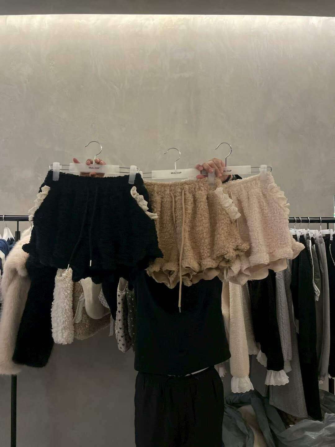 MP5422 可愛風橡筋束腰木耳邊短褲 *特價* (優惠碼同充值購物金不適用)