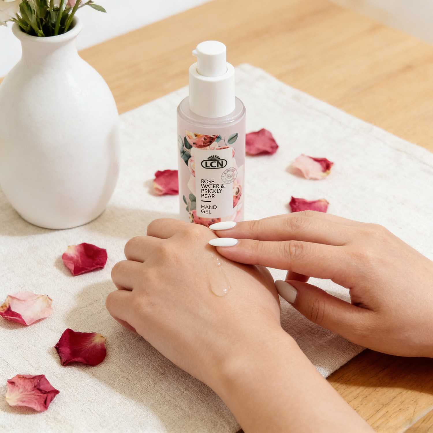 LCN Rose Water & Prickly Pear Hand Gel Serum 100ml